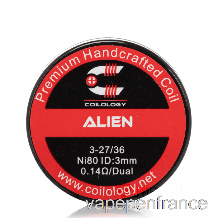 Coilology Performance Bobines Pré-construites Fil Extraterrestre - Stylo Vape Ni80 0,14ohm